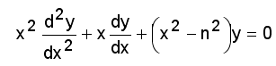 Bessel differential equation