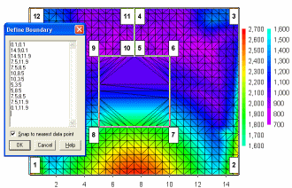 Interior hole example