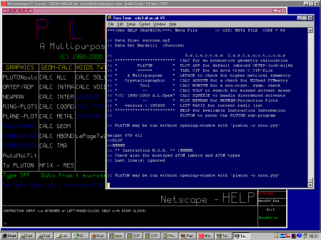 Running platon and seeing the output in teraterm