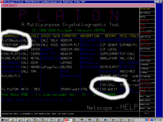 Running a UNIX Platon via a Windows X-server