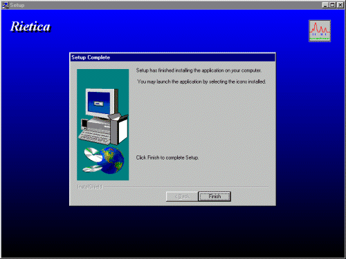 Rietica Setup is finished