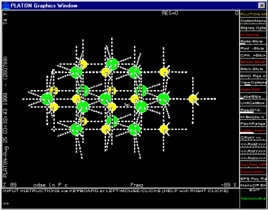 Addsym-PLT graphical structure output Window