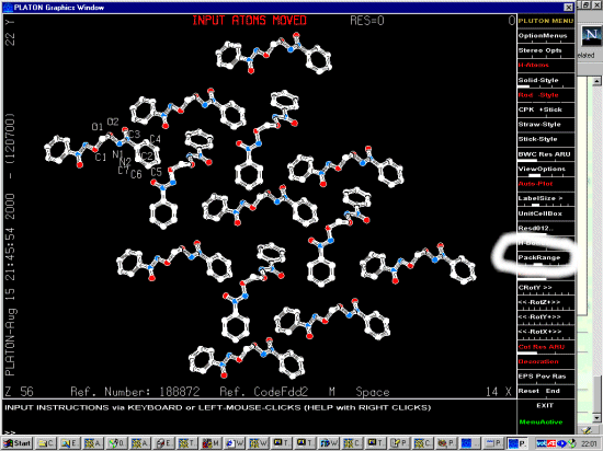 Addsym-PLT graphical structure output Window