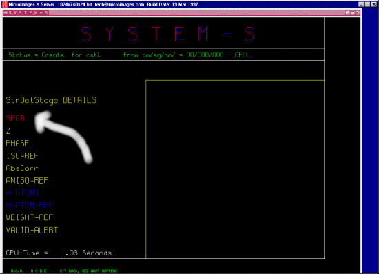 System S running in NQA Mode