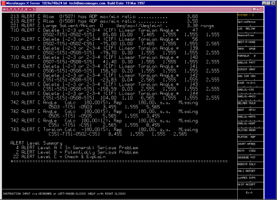 System S running in NQA Mode