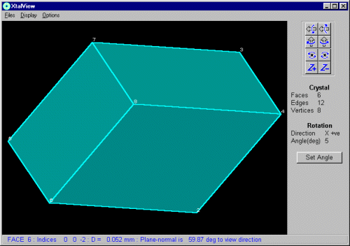 XtalView Screen